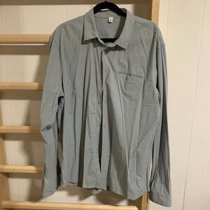 Lululemon: Gray men's button up | Size: XL